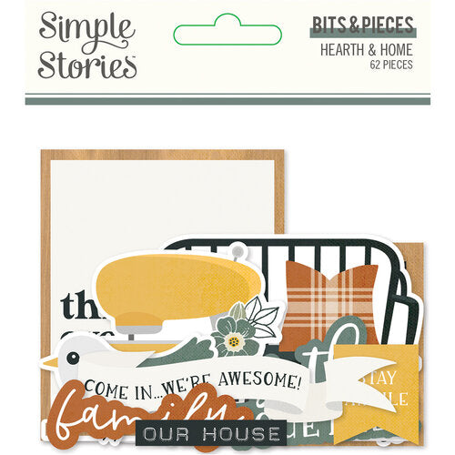 *SALE* Simple Stories - Hearth & Home - Bits & Pieces