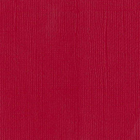 Bazzill 12x12 Cardstock - Bazzill Red