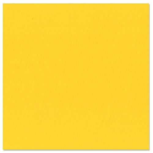 Bazzill 12x12 Cardstock - Bazzill Yellow