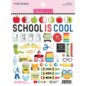 Bella Blvd - School is Cool - Ready for School Puffy Stickers