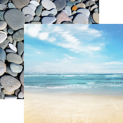 Reminisce - Vitamin Sea - Beach Day - 12x12 Cardstock