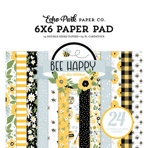 Echo Park - Bee Happy - 6x6 Paper Pad