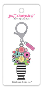 *SALE* - Doodlebug Design My Happy Place - Bright Bouquet Just Charming Clip