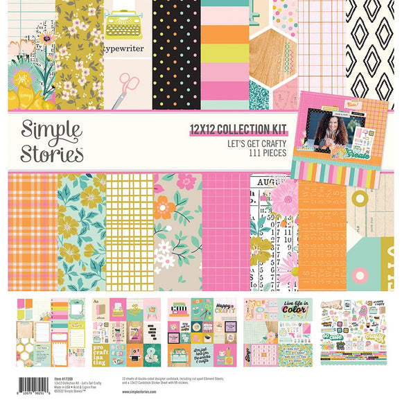 Simple Stories - Let's Get Crafty - Collection Kit