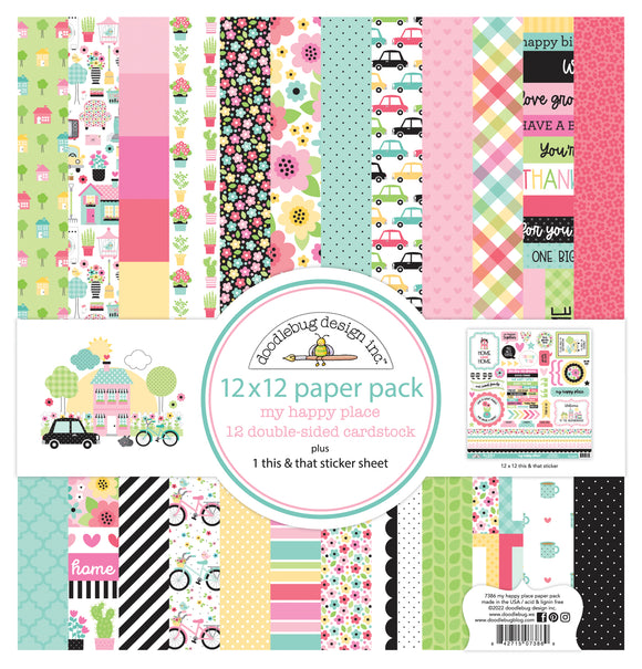 *SALE* - Doodlebug Design My Happy Place - Collection Kit