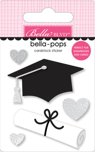 Bella Blvd - Cap & Gown - Bella Pops - Grad Goals
