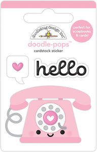 *SALE* Doodlebug Design Lots of Love -Hello Love Doodle-Pops