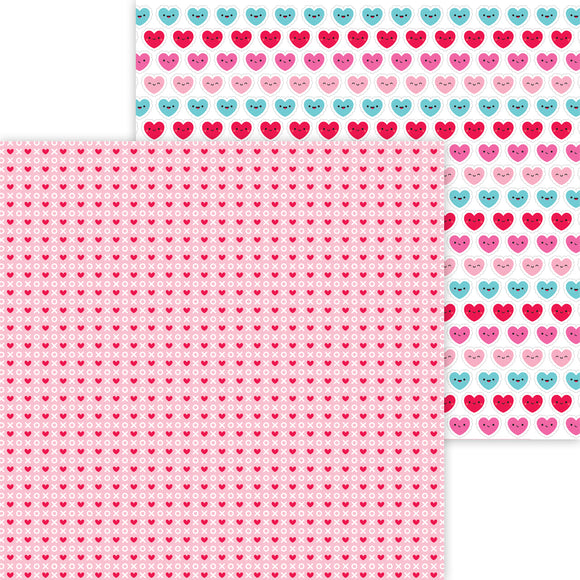 *SALE* Doodlebug Design Lots of Love -Hugs & Kisses Cardstock Paper