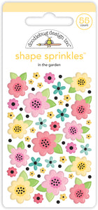 *SALE* - Doodlebug Design My Happy Place - In the Garden Shape Sprinkles