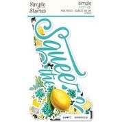 *SALE* Simple Stories - Simple Vintage Lemon Twist - Page Pieces