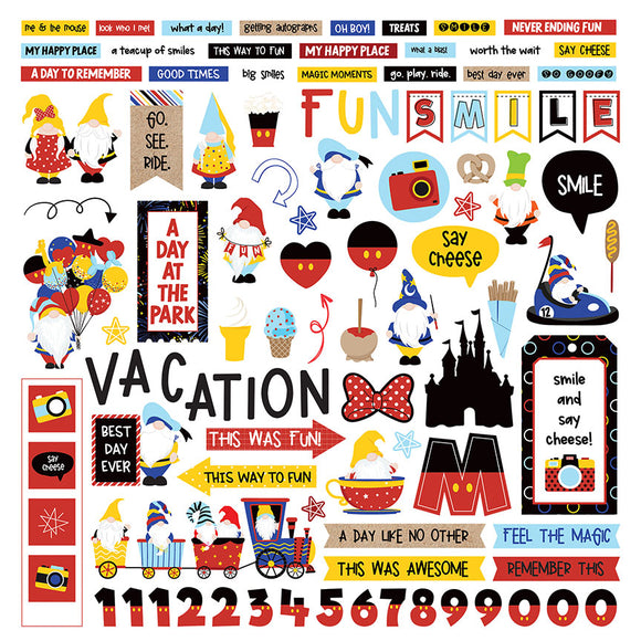 *SALE*- Photo Play - Tulla & Norbert's Magical Vacation Element Sticker