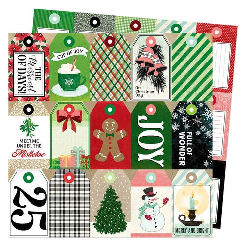 American Crafts - Vicki Boutin  - Evergreen & Holly - Merriest Days