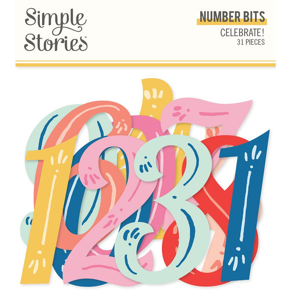 Simple Stories - Celebrate - Number Bits
