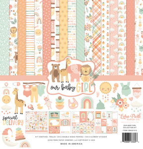 Echo Park - Our Baby Girl Collection Kit