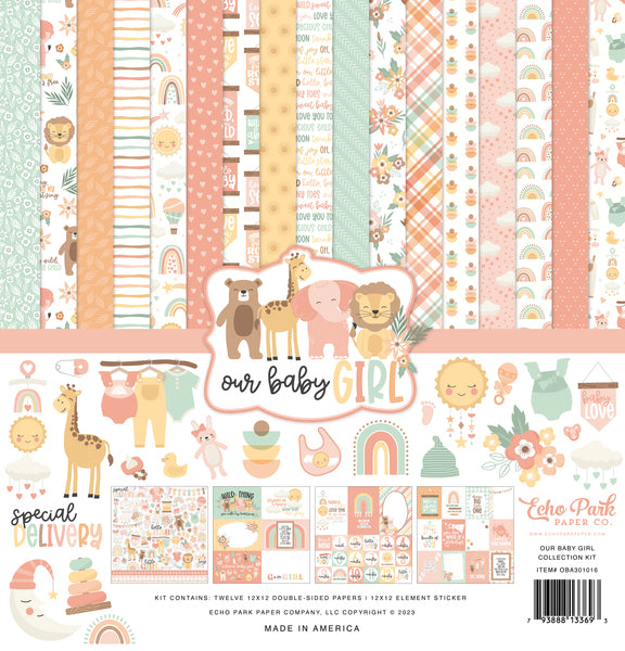 Echo Park - Our Baby Girl Collection Kit