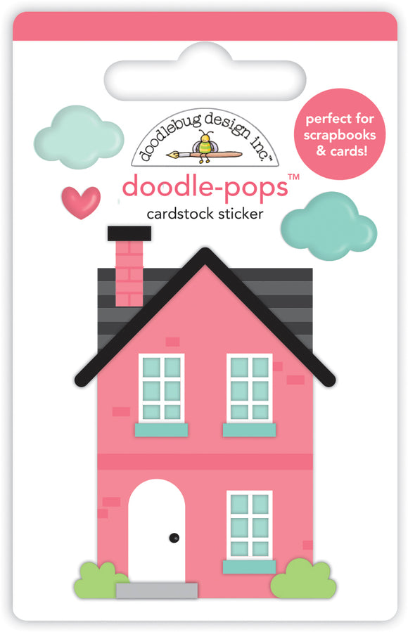 *SALE* - Doodlebug Design My Happy Place - Our House Doodle-Pops