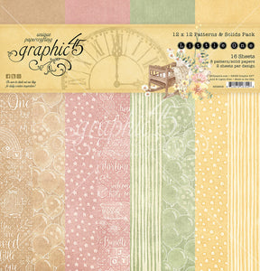 Graphic 45 - Little One - 12x12 Patterns & Solids Pack