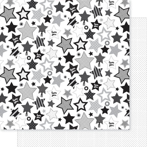 Bella Blvd. - Cap & Gown - 12x12 Double-Sided Cardstock - Reach for the Stars