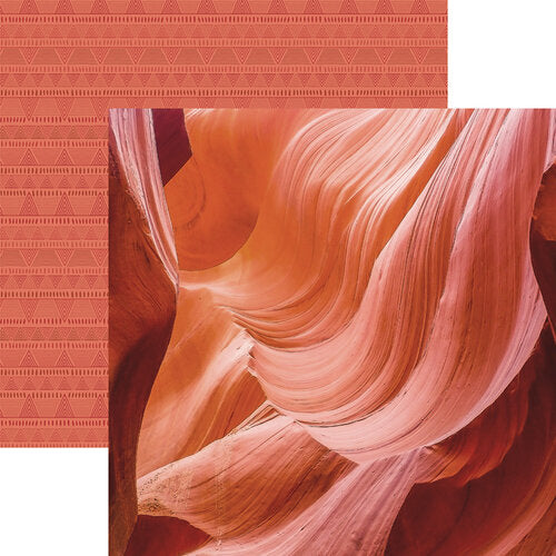 Reminisce - Desert Landscape - Sandstone - 12x12 Cardstock