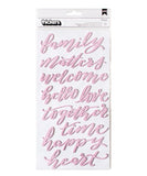 American Crafts - Thickers - Phrase Stickers Hannah