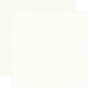 Simple Stories - Color Vibe - Warm White 12 x 12 Cardstock Paper