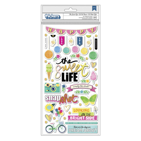 American Crafts - Vicki Boutin - Sweet Rush - The Sweet Life Thickers